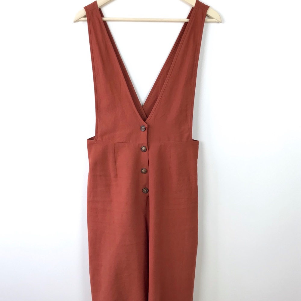 Sienna Sky | Burnt Orange Jumpsuit